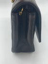 Sold-CHANEL Lambskin Medium Diana Single Chain Single Flap Bag Black/gold
