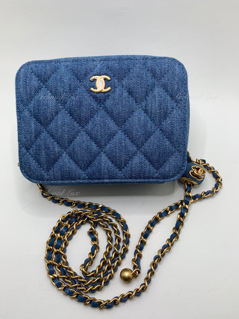 BNIB Chanel Pearl Crush Mini Vanity Bag 23C, Luxury, Bags