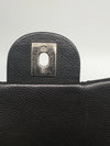Sold-CHANEL CC Caviar (Large Size) Single Flap Bag black/aged silver hardware