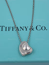 Sold-Tiffany & Co Elsa Peretti Solid Heart Necklace