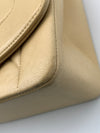 Sold-CHANEL Lambskin Medium Diana Single Chain Single Flap Bag Beige/gold