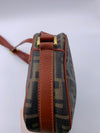 Sold-FENDI Zucca Spalmati Camera Case Tobacco Caramello FF Logo Crossbody Bag