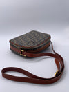 Sold-FENDI Zucca Spalmati Camera Case Tobacco Caramello FF Logo Crossbody Bag