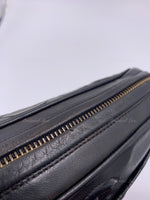 Sold-CHANEL Lambskin Black Camera Bag with Tassel