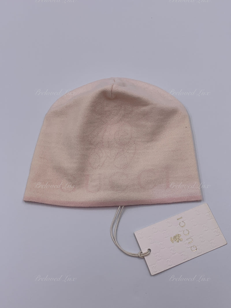 Kids - Gucci Pink Baby Hat Size L
