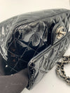 CHANEL Classic Mini Rectangular Black Shoulder Bag Crossbody - Silver Hardware Patent Leather