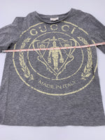 Kids - Gucci Children Long Sleeves Top Grey Size 6