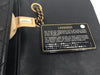 Sold-CHANEL CC Crown Calfskin Flap Bag - Black/Aged Gold Hardware