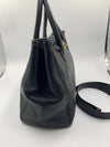 CHANEL Caviar leather Black Cerf Tote Bag with Strap