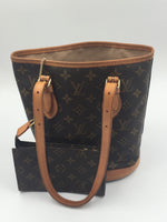 Sold-LOUIS VUITTON Monogram Bucket PM with Pouch M42238