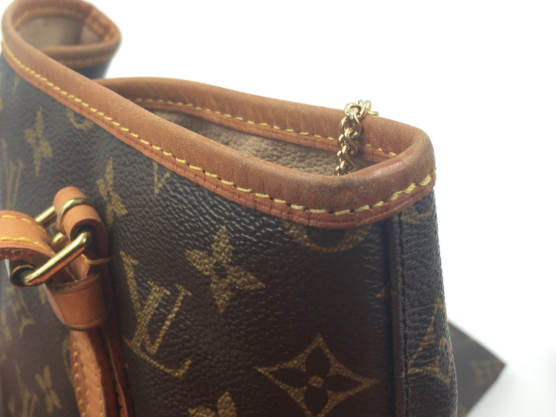 M20352 Louis Vuitton Monogram Lace Bucket PM Bag