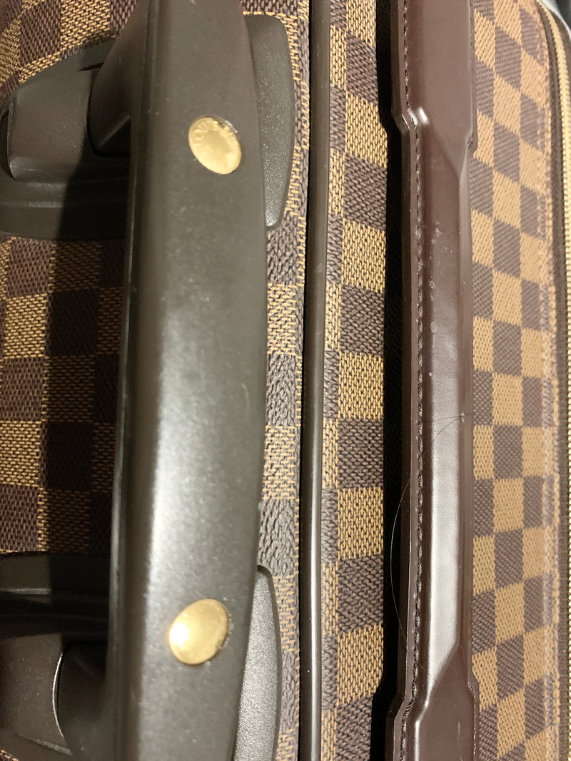Get ready to travel in style! Louis Vuitton Pegase Suitcase gets a  makeover 🔸new bumpers and wheels 🔸clean and condition 🔸ready to travel  🧳 . . ., By Purse Rehab