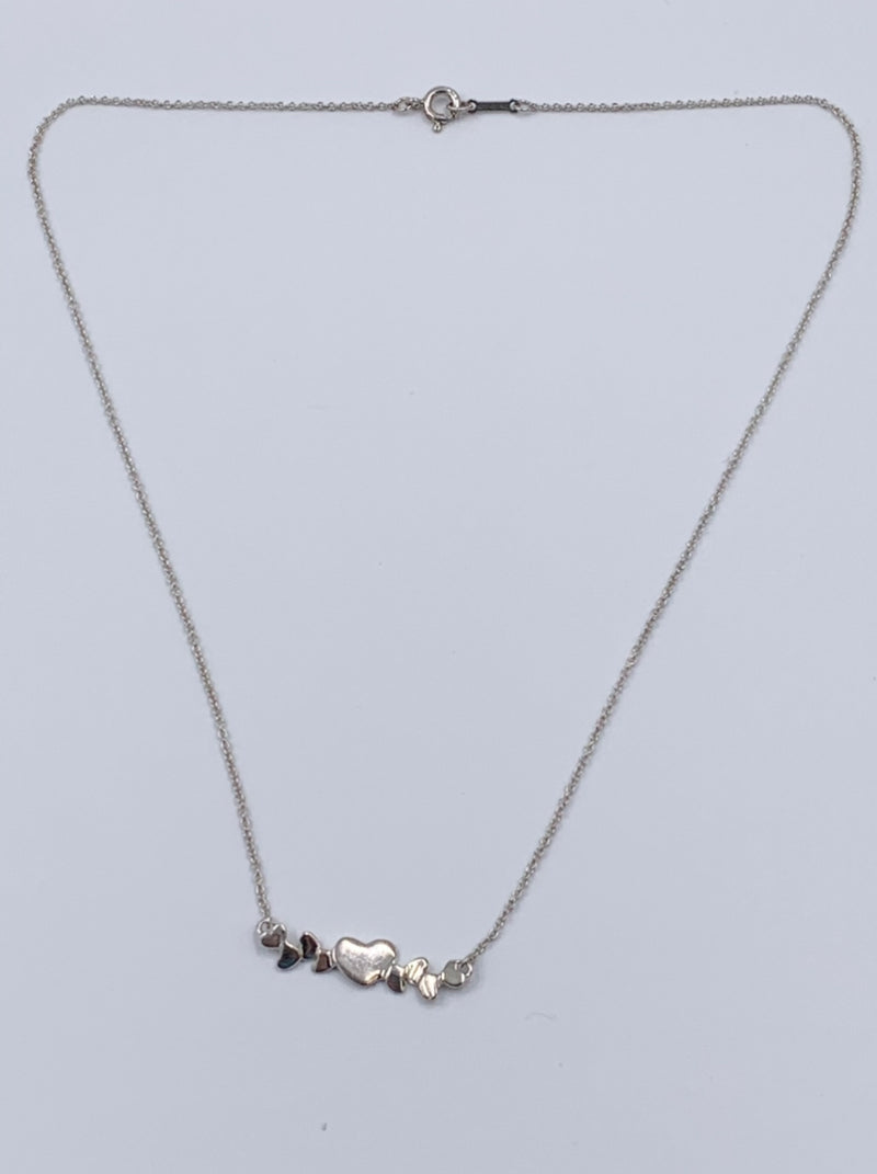 Sold-Tiffany & Co Paloma Picasso Multiple Solid Hearts Necklace