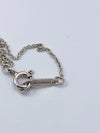 Sold-Tiffany & Co Sterling Silver 925 Bow Pendant Necklace
