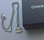 Sold - CHANEL CC Rhinestones Necklace