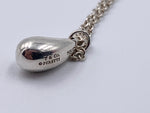 Sold-Tiffany & Co 925 Silver Elsa Peretti Tear drop Pendant Necklace