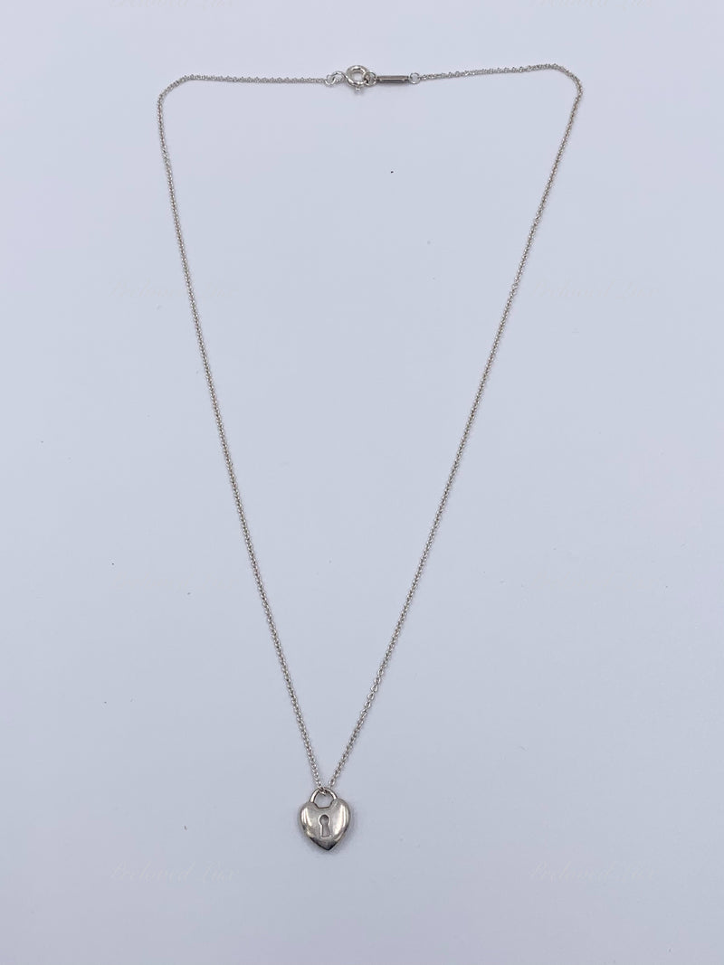Tiffany & Co 925 Silver Lock Necklace