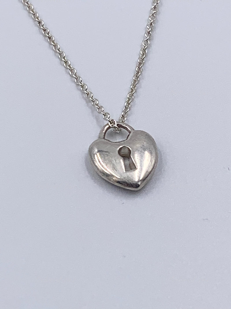Tiffany & Co 925 Silver Lock Necklace
