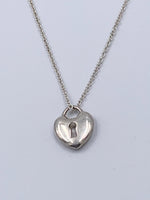 Tiffany & Co 925 Silver Lock Necklace