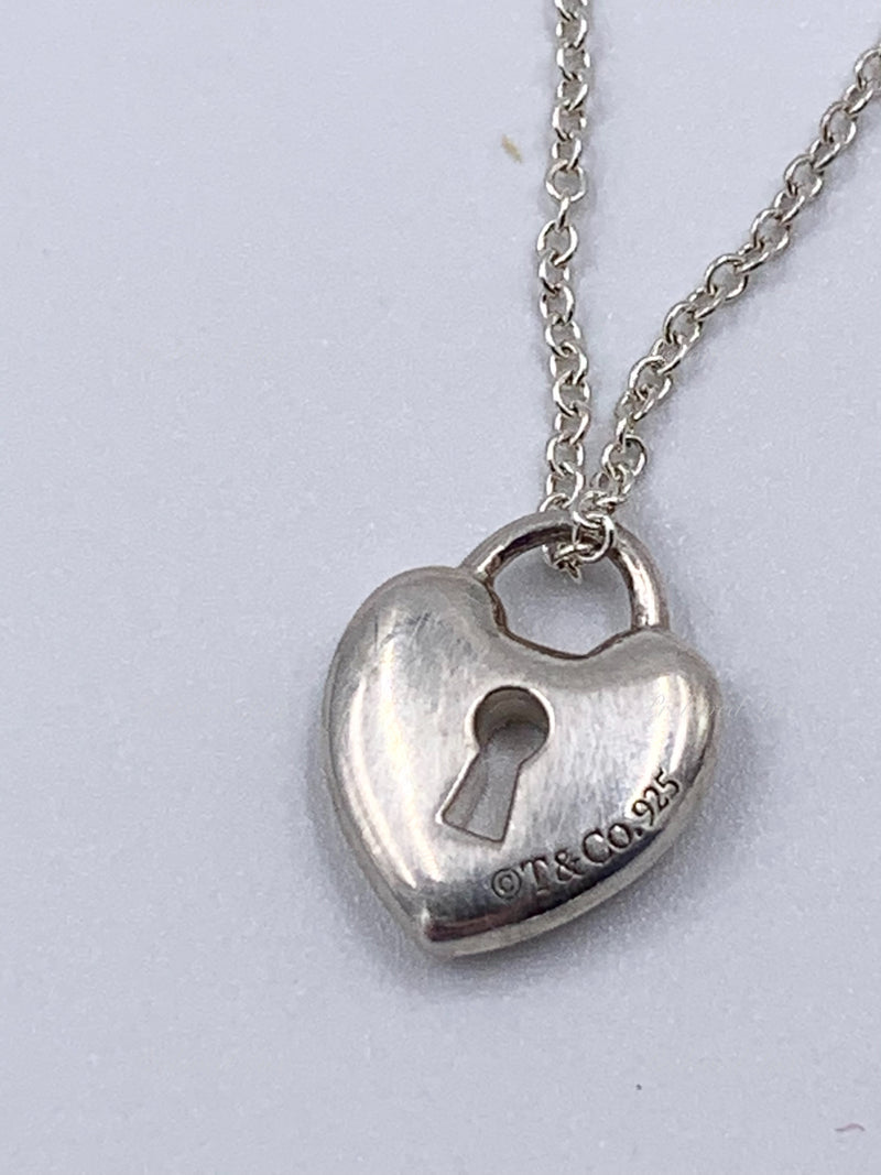 Tiffany & Co 925 Silver Lock Necklace