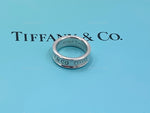 Sold-Tiffany & Co 925 Silver 1837 Ring Size 6