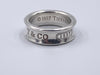 Sold-Tiffany & Co 925 Silver 1837 Ring Size 6