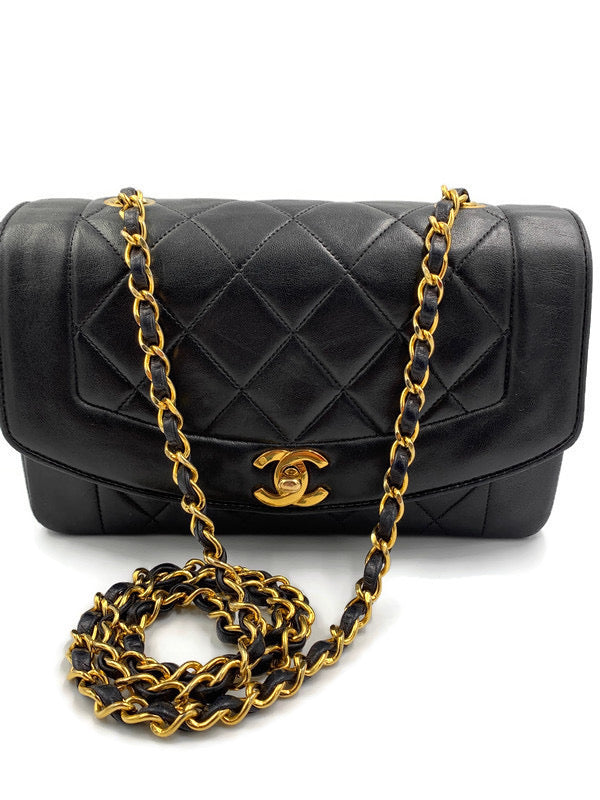 Chanel Vintage Black Quilted Leather Mini Square Classic Flap Bag –  STYLISHTOP