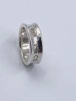 Sold-Tiffany & Co 925 Silver 1837 Ring Size 6