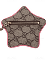 Sold-GUCCI GG Logo Monogram Star Shape Bag Charm Coin Case