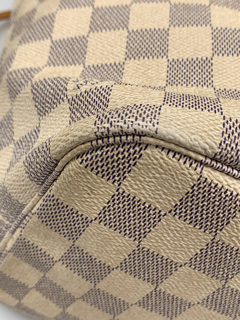 Louis Vuitton neverfull damier azur MM 2019 – My Girlfriend's Wardrobe LLC