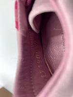 Kids - Gucci Baby Pink Logo Shoes Size EU 16 US 0-1