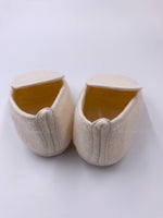 Sold-Hermes Newborn Baby First Shoes Yellowish Beige Color