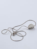 Tiffany & Co 925 Silver Full Heart Pendant Necklace