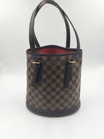 Sold-LOUIS VUITTON Damier Ebene Marais Bucket PM