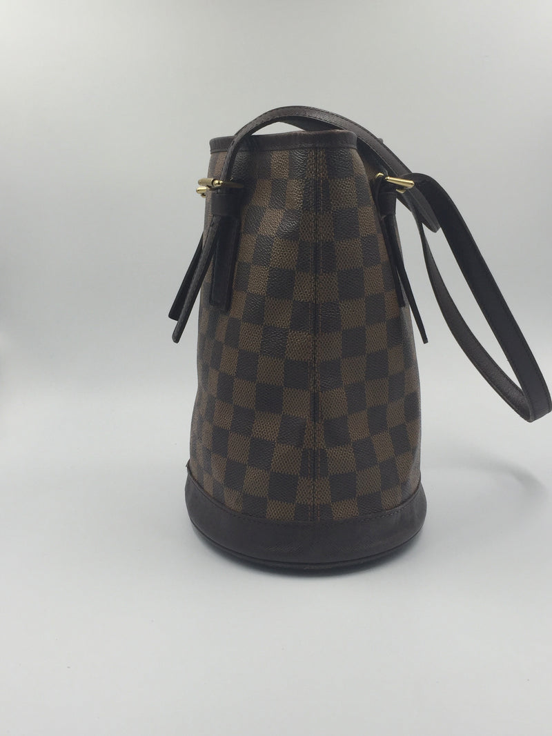 Louis Vuitton Damier Ebene Canvas Marais Bucket 23, myGemma