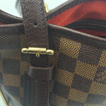 Sold-LOUIS VUITTON Damier Ebene Marais Bucket PM