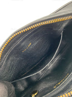 CHANEL Lambskin Black Camera Bag with Tassel