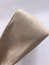 Sold-CHANEL Vintage Lambskin Double Chain Flap Bag Medium Size white/gold