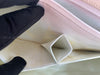 Sold-CHANEL Vintage Lambskin Double Chain Flap Bag Medium Size white/gold