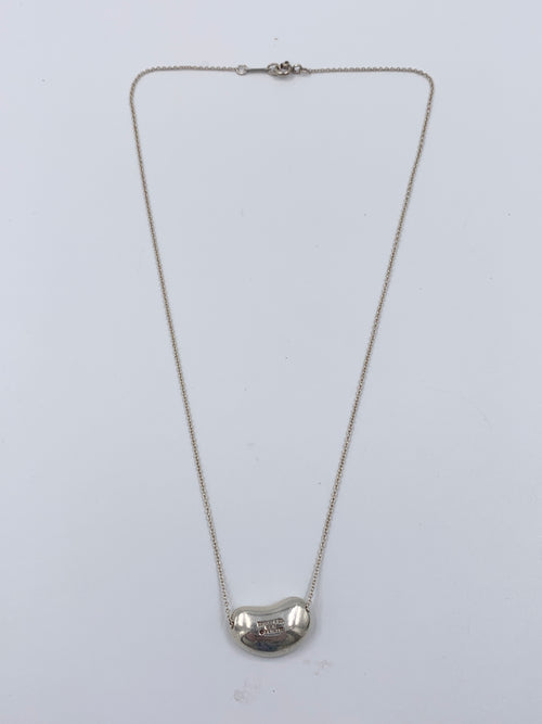 Sold-Tiffany & Co Elsa Peretti Large Bean Necklace