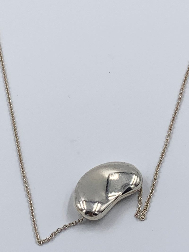 Sold-Tiffany & Co Elsa Peretti Large Bean Necklace