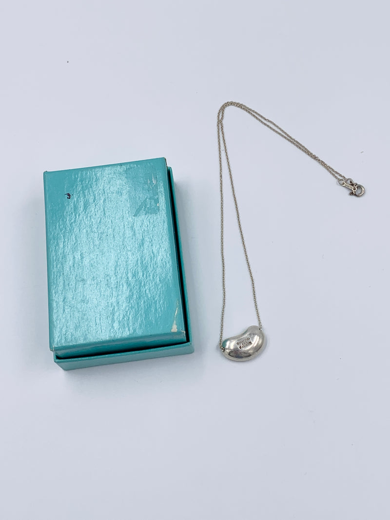 Sold-Tiffany & Co Elsa Peretti Large Bean Necklace