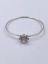 Tiffany & Co Paloma Picasso Silver 925 Daisy Flower Bangle Bracelet