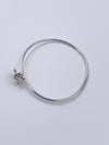 Tiffany & Co Paloma Picasso Silver 925 Daisy Flower Bangle Bracelet