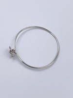 Tiffany & Co Paloma Picasso Silver 925 Daisy Flower Bangle Bracelet