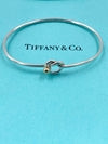 Tiffany & Co 925 (Silver) 750 (Gold) Love Knot Bangle