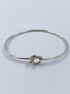 Tiffany & Co 925 (Silver) 750 (Gold) Love Knot Bangle