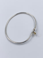 Tiffany & Co 925 (Silver) 750 (Gold) Love Knot Bangle