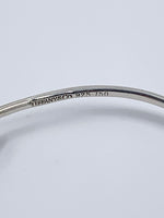 Tiffany & Co 925 (Silver) 750 (Gold) Love Knot Bangle