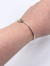 Tiffany & Co 925 (Silver) 750 (Gold) Love Knot Bangle